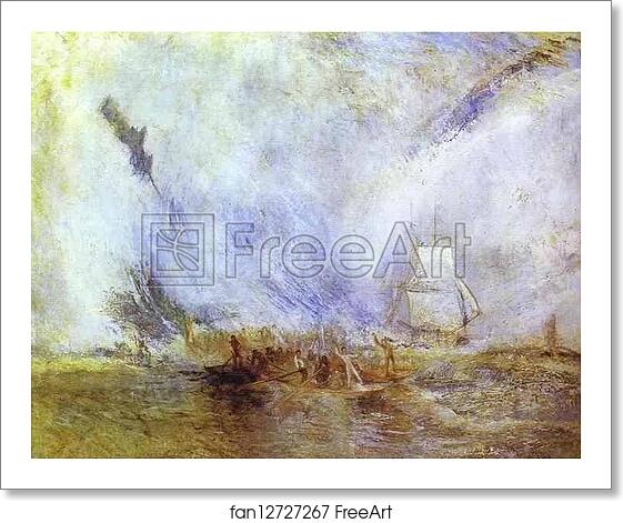 Free art print of Whalers by Joseph Mallord William Turner Free art print of Whalers by Joseph Mallord William Turner