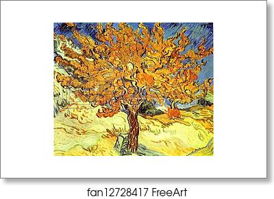Free art print of Mulberry Tree by Vincent Van Gogh