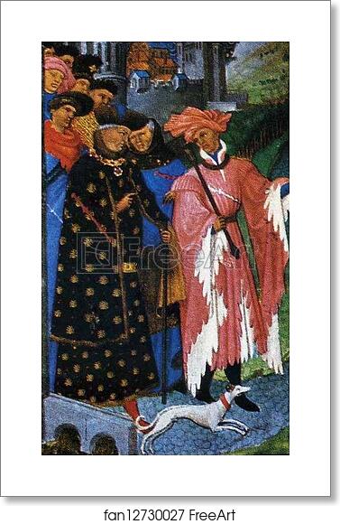 Free art print of Les Petites Heurs du Duc de Berry. Detail by Limbourg Brothers Free art print of Les Petites Heurs du Duc de Berry. Detail by Limbourg Brothers