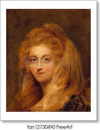Free art print of Portrait of a Lady by George Romney