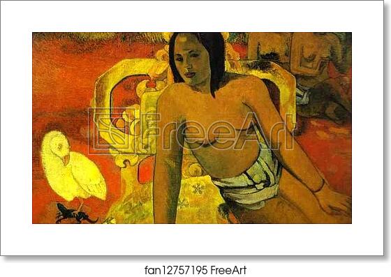 Free art print of Vairumati by Paul Gauguin Free art print of Vairumati by Paul Gauguin