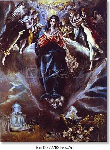 Free art print of The Immaculate Conception by El Greco