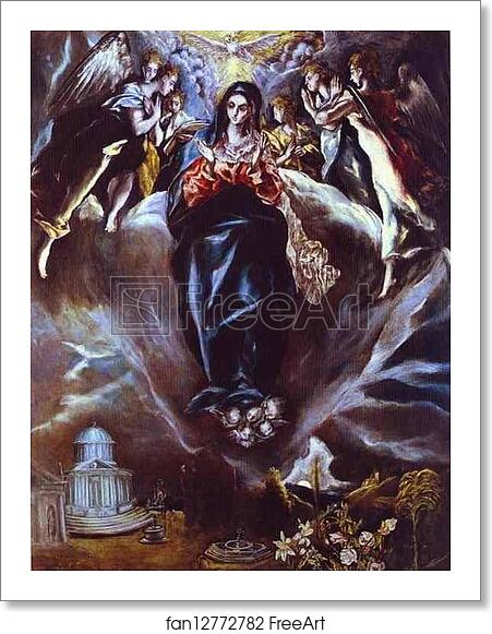 Free art print of The Immaculate Conception by El Greco