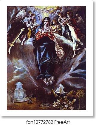Free art print of The Immaculate Conception by El Greco