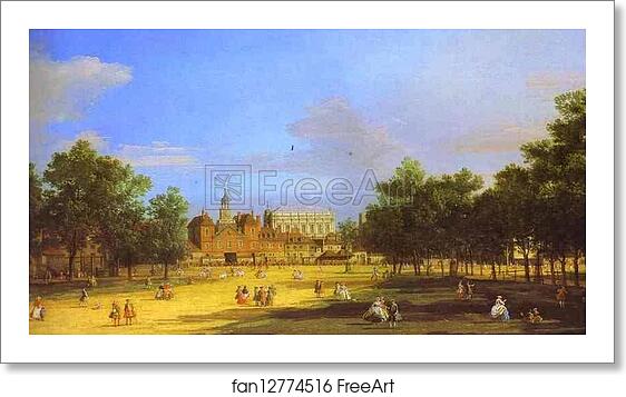 Free art print of London: the Old Horse Guards and Banqueting Hall, from St. James' Park by Giovanni Antonio Canale, Called Canaletto Free art print of London: the Old Horse Guards and Banqueting Hall, from St. James' Park by Giovanni Antonio Canale, Called Canaletto