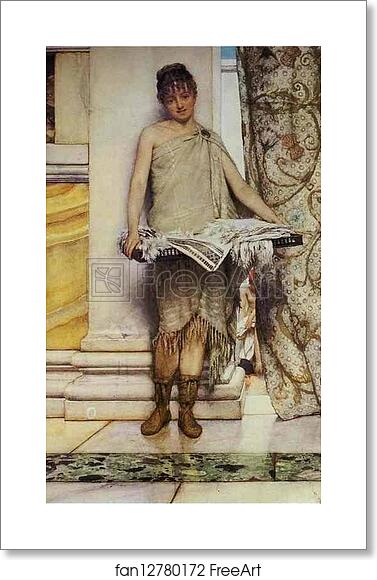 Free art print of Balneatix by Sir Lawrence Alma-Tadema Free art print of Balneatix by Sir Lawrence Alma-Tadema