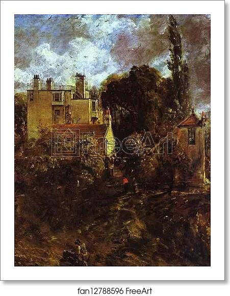 Free art print of The Admiral's House by John Constable Free art print of The Admiral's House by John Constable
