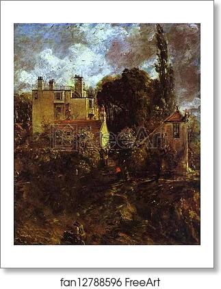 Free art print of The Admiral's House by John Constable