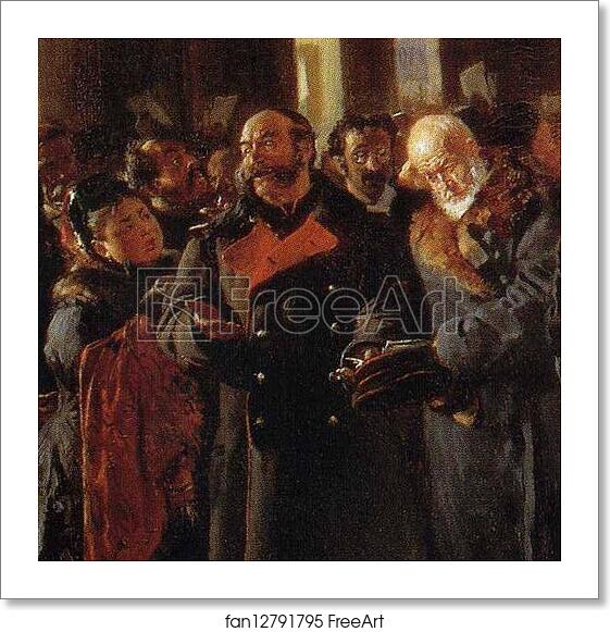 Free art print of A Bank Failure. Detail by Vladimir Makovsky Free art print of A Bank Failure. Detail by Vladimir Makovsky