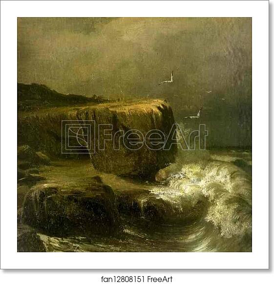 Free art print of Tide near the Shore of the Crimea by Feodor Vasilyev Free art print of Tide near the Shore of the Crimea by Feodor Vasilyev