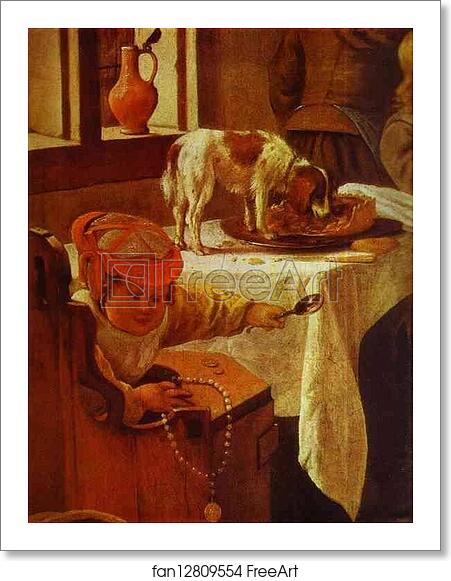 Free art print of The World Upside Down. Detail by Jan Steen Free art print of The World Upside Down. Detail by Jan Steen