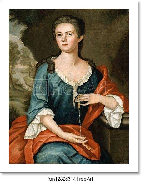 Free art print of Mrs. Joseph Mann (Bethia Torrey) by John Singleton Copley