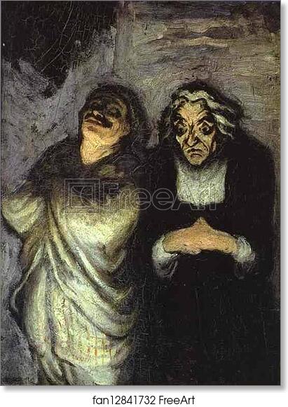 Free art print of Scapin by Honoré Daumier