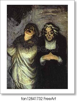 Free art print of Scapin by Honoré Daumier