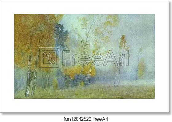 Free art print of Fog. Autumn by Isaac Levitan Free art print of Fog. Autumn by Isaac Levitan