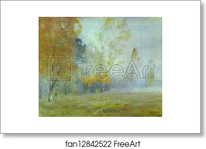 Free art print of Fog. Autumn by Isaac Levitan