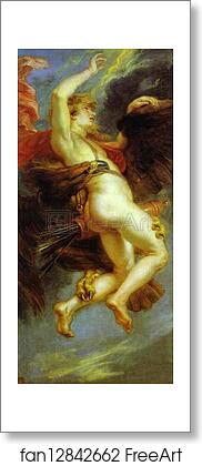 Free art print of The Abduction of Ganymede by Peter Paul Rubens