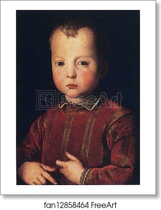 Free art print of Portrait of Garcia de'Medici by Agnolo Bronzino