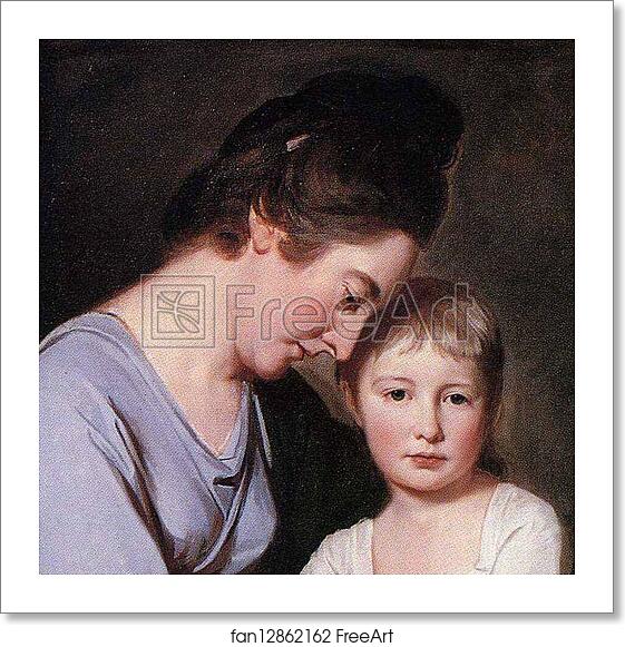 Free art print of Mrs Anne Wilson and her Daughter. Detail by George Romney Free art print of Mrs Anne Wilson and her Daughter. Detail by George Romney
