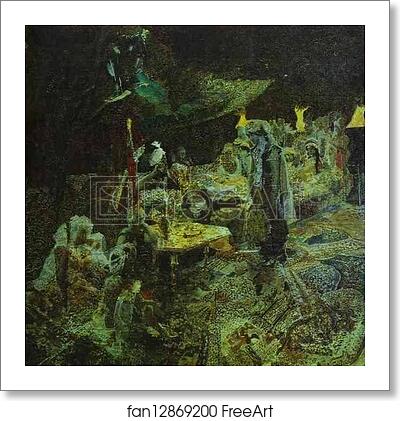 Free art print of The Oriental Tale by Mikhail Vrubel