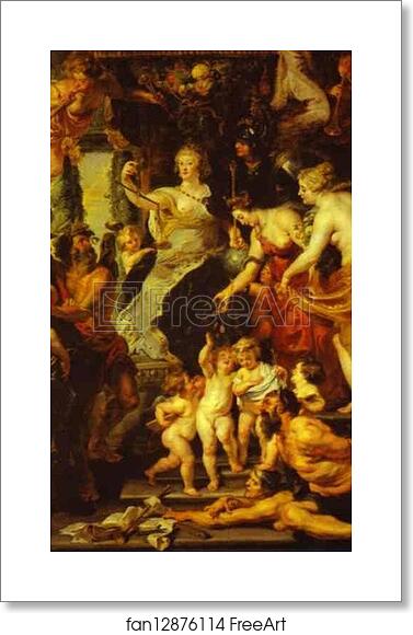 Free art print of The Happiness of the Regency by Peter Paul Rubens Free art print of The Happiness of the Regency by Peter Paul Rubens
