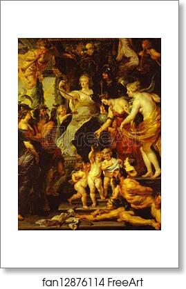 Free art print of The Happiness of the Regency by Peter Paul Rubens Free art print of The Happiness of the Regency by Peter Paul Rubens