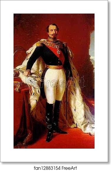Free art print of Emperor Napoleon III by Franz Xavier Winterhalter