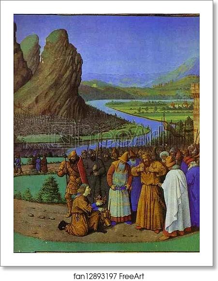 Free art print of Report of Saul's Death to David. Miniature from the Les Antiquites judaiques by Jean Fouquet Free art print of Report of Saul's Death to David. Miniature from the Les Antiquites judaiques by Jean Fouquet