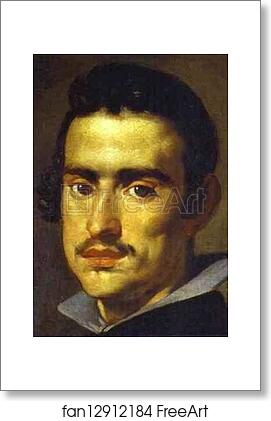 Free art print of A Young Man (Self-Portrait?) by Diego Velázquez