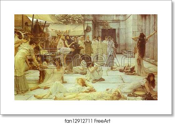 Free art print of The Women of Amphissa by Sir Lawrence Alma-Tadema Free art print of The Women of Amphissa by Sir Lawrence Alma-Tadema