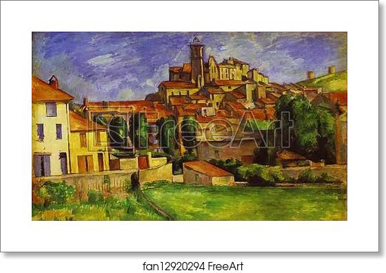 Free art print of Gardanne by Paul Cézanne Free art print of Gardanne by Paul Cézanne
