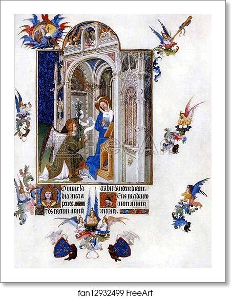Free art print of Les tr�s riches heures du Duc de Berry. Coronation of Mary by Limbourg Brothers Free art print of Les tr�s riches heures du Duc de Berry. Coronation of Mary by Limbourg Brothers