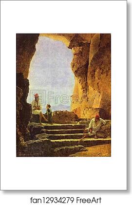 Free art print of Grotto in Florence by Sylvester Shchedrin