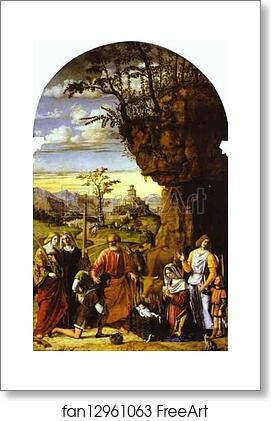 Free art print of Adoration of the Shepherds by Giovanni Battista Cima, Called Cima Da Conegliano