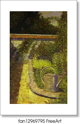 Free art print of Watering Can by Georges Seurat