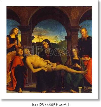 Free art print of Pieta by Pietro Perugino