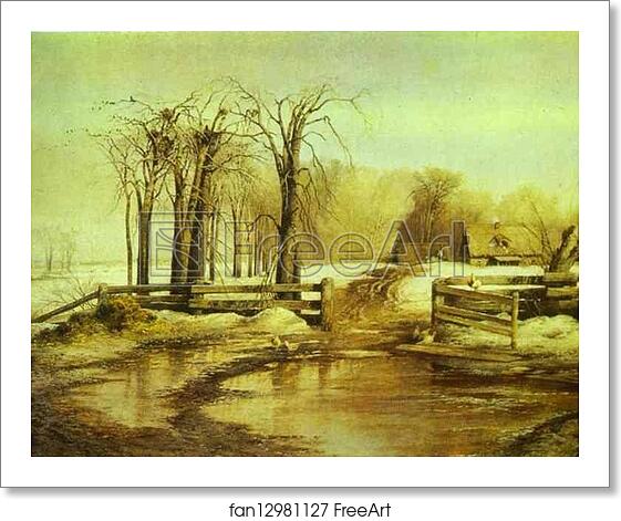 Free art print of Spring Day by Alexey Savrasov Free art print of Spring Day by Alexey Savrasov