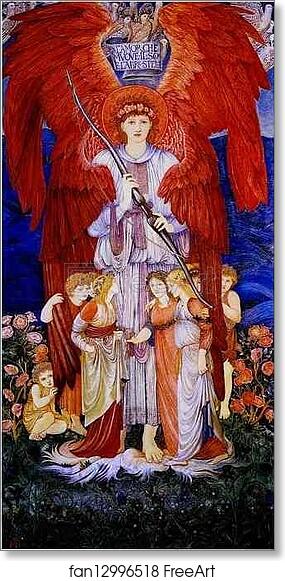 Free art print of Love by Sir Edward Coley Burne-Jones