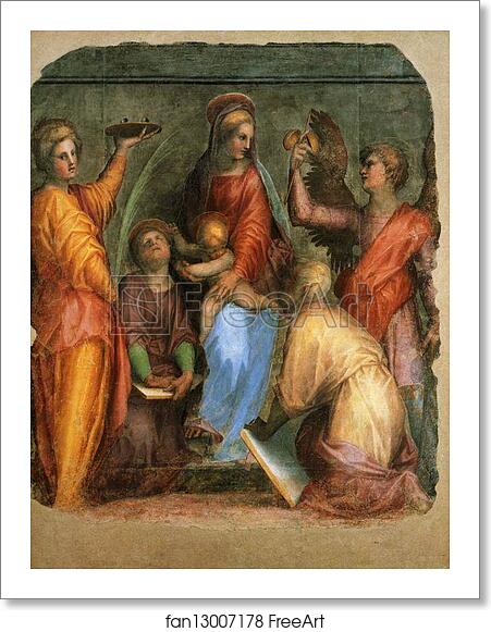 Free art print of Sacra Conversazione by Jacopo Carrucci, Known As Pontormo Free art print of Sacra Conversazione by Jacopo Carrucci, Known As Pontormo