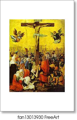 Free art print of Crucifixion by Albrecht Altdorfer