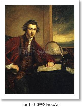 Free art print of Sir Joseph Banks by Sir Joshua Reynolds