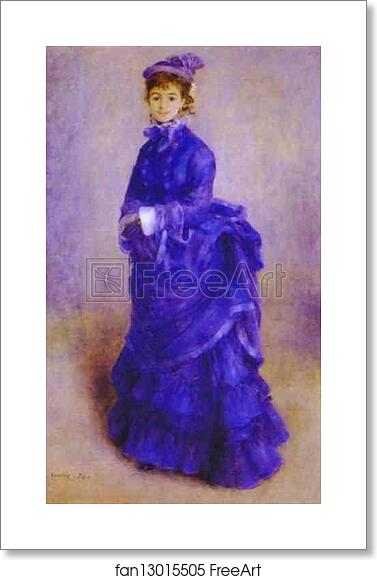 Free art print of The Parisienne by Pierre-Auguste Renoir Free art print of The Parisienne by Pierre-Auguste Renoir