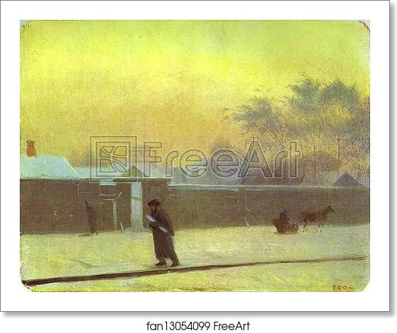 Free art print of Winter Day by Pavel Fedotov Free art print of Winter Day by Pavel Fedotov