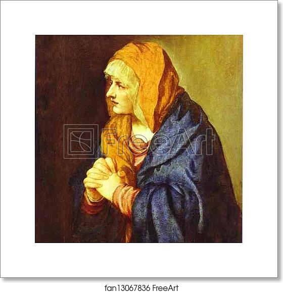 Free art print of Mater Dolorosa by Titian Free art print of Mater Dolorosa by Titian