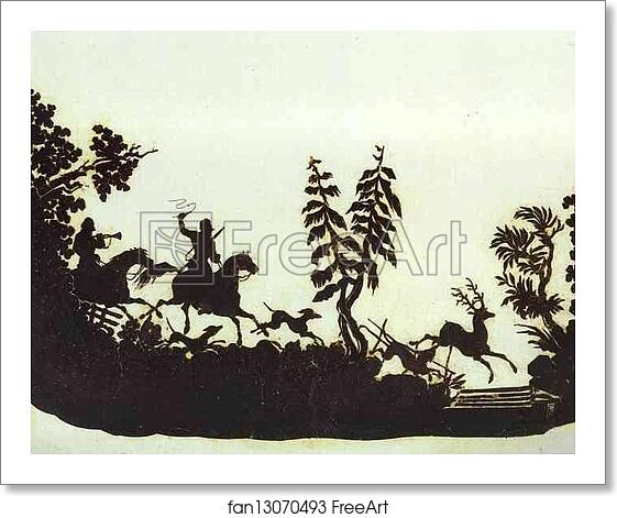 Free art print of Hunt by Count Feodor Tolstoy Free art print of Hunt by Count Feodor Tolstoy