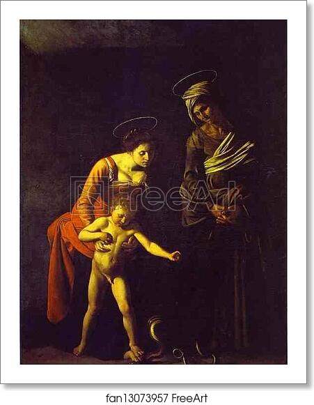 Free art print of Madonna dei Palafrenieri by Caravaggio Free art print of Madonna dei Palafrenieri by Caravaggio