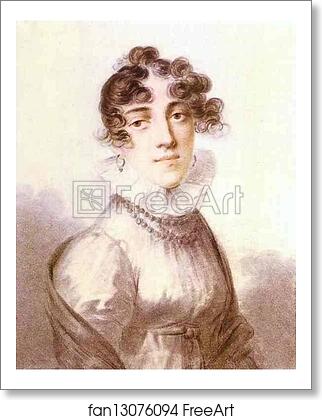 Free art print of Portrait of Maria Rall (?-1831), née Rimskaya-Korsakova by Alexander Molinari Free art print of Portrait of Maria Rall (?-1831), née Rimskaya-Korsakova by Alexander Molinari