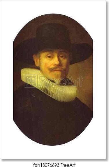 Free art print of Albert Cuyper by Rembrandt Harmenszoon Van Rijn
