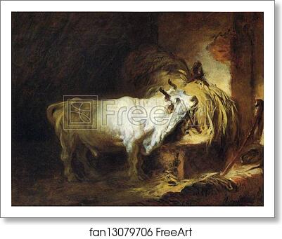 Free art print of The White Bull by Jean-Honoré Fragonard Free art print of The White Bull by Jean-Honoré Fragonard