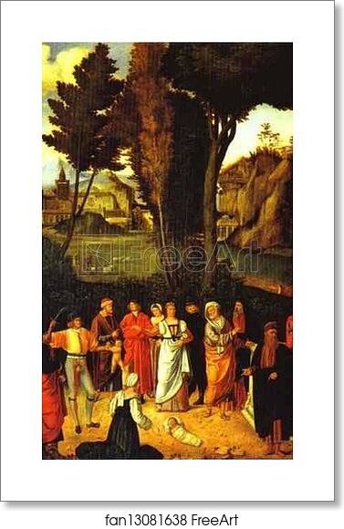 Free art print of The Judgment of Solomon by Giorgione